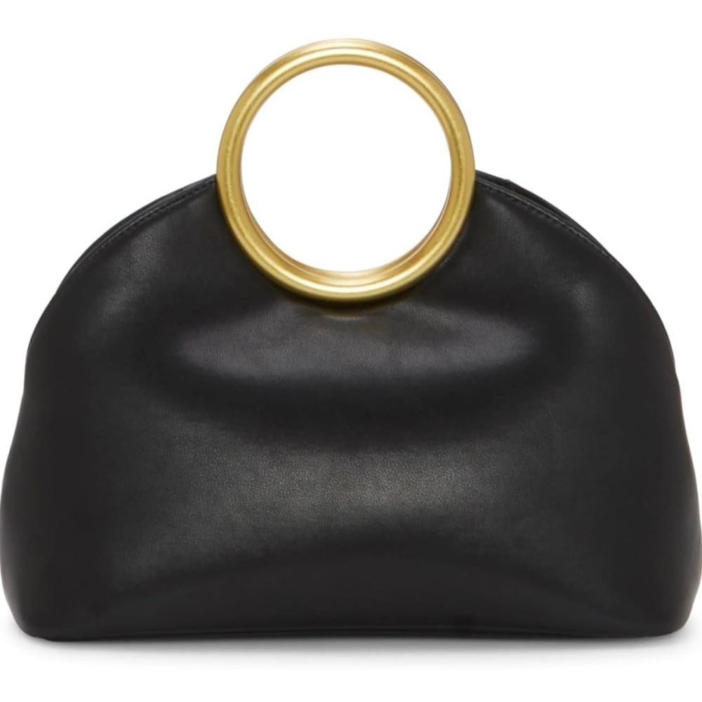 NWT! Vince Camuto Black Soft Hand Bag - Picture 3 of 8